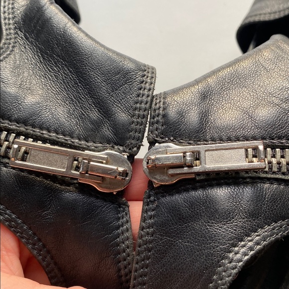 Rick Owens twist wedge shoes with chunky zipper - Picture 5 of 7